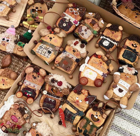 Handmade Bean Pod Dolls